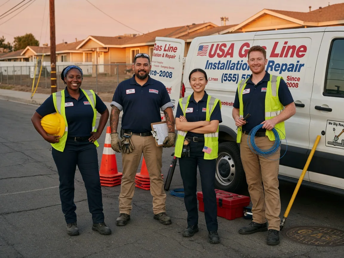 Gas Line Installation company in Stockton, CA